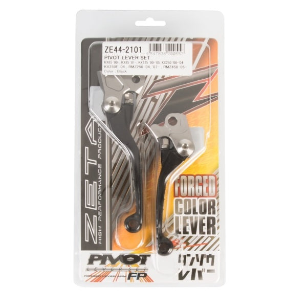 DRC ZETA Pivot Lever Kit - BLACK