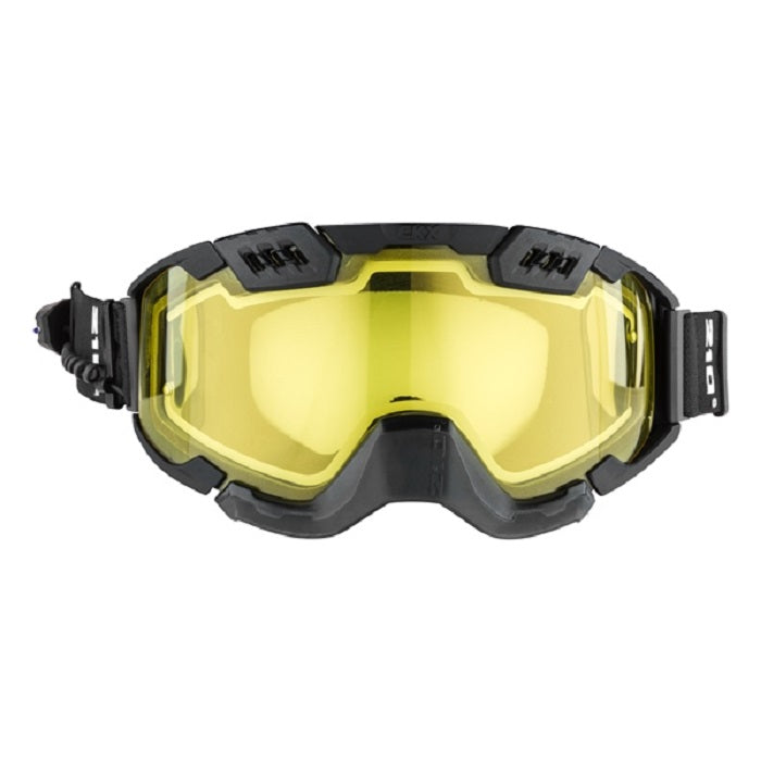 CKX  210° Backcountry Electric Goggle - MATTE BLACK WITH YELLOW