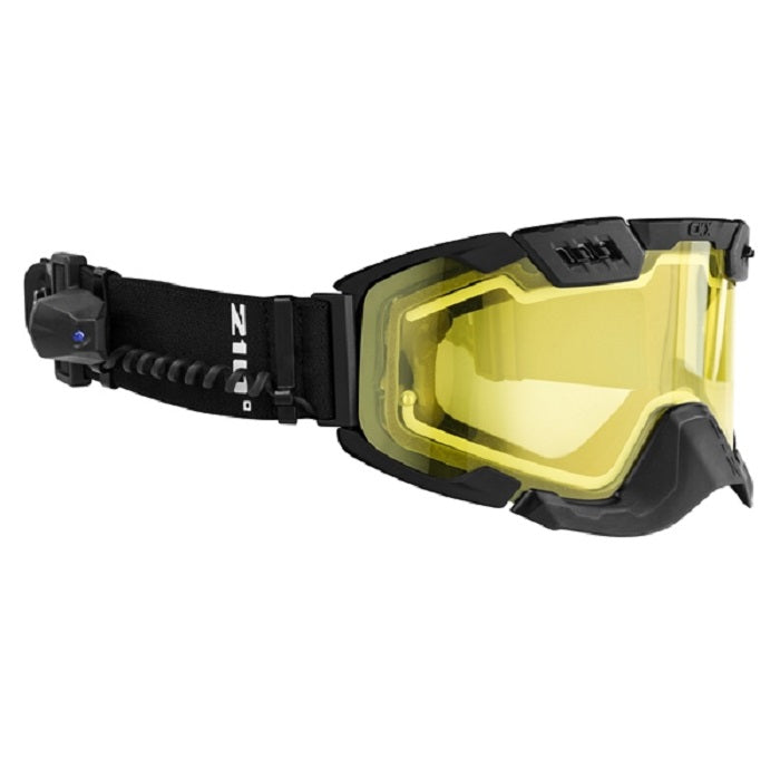 CKX  210° Backcountry Electric Goggle - MATTE BLACK WITH YELLOW