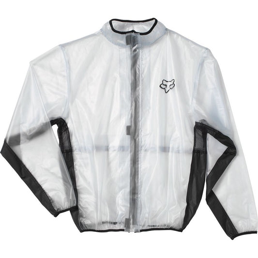 FOX Youth Fluid MX Jacket - CLEAR