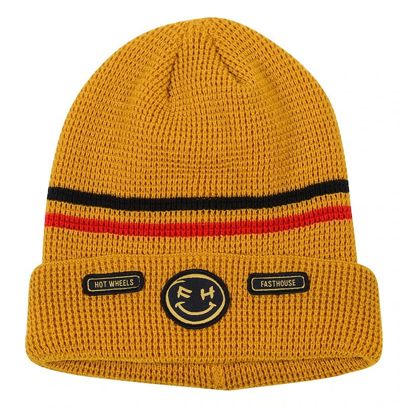 FASTHOUSE Ardent Hot Wheels Waffle Beanie - VINTAGE GOLD