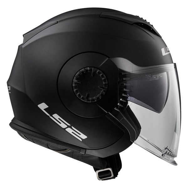 LS2 Verso Helmet - MATTE BLACK