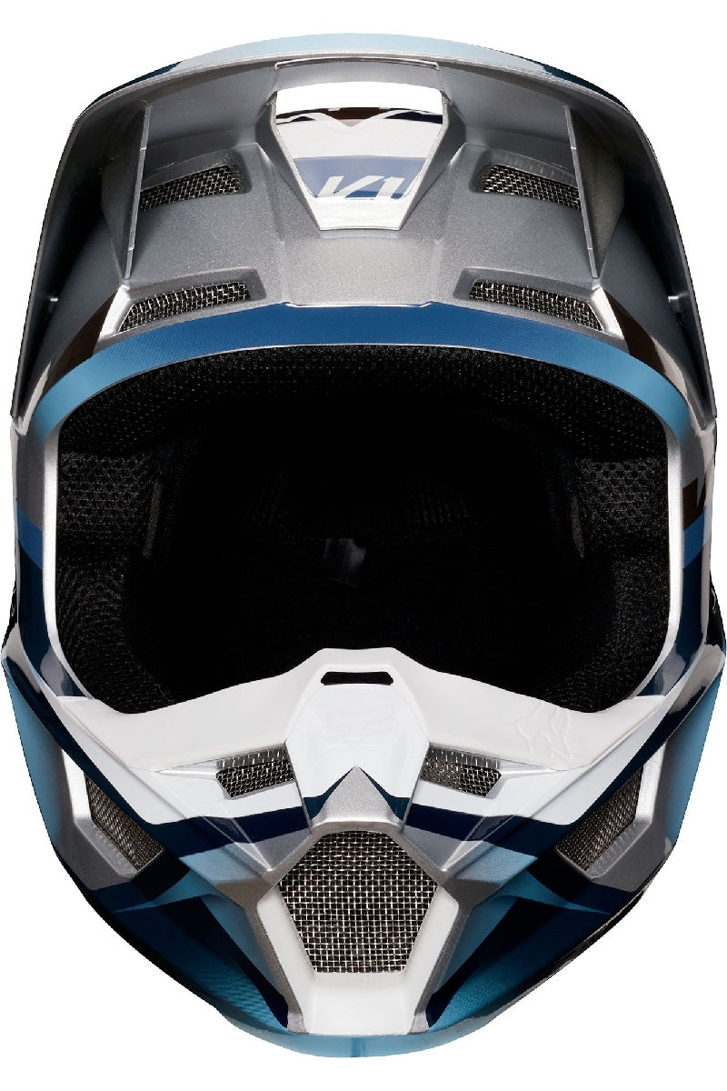 FOX Youth V1 Motif Helmet - GREY