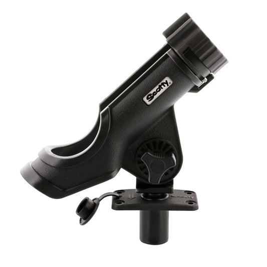 SCOTTY Power Lock With Flush Deck Mount - BLACK