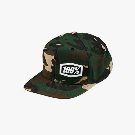 100% Machine Snapback Cap - CAMO