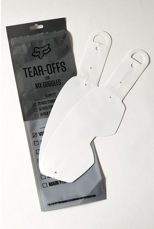 FOX Airspace/Main VLS Tear Offs - 20 PACK