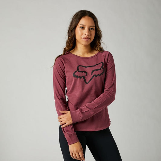 FOX Boundary Long Sleeve Top - PURPLE