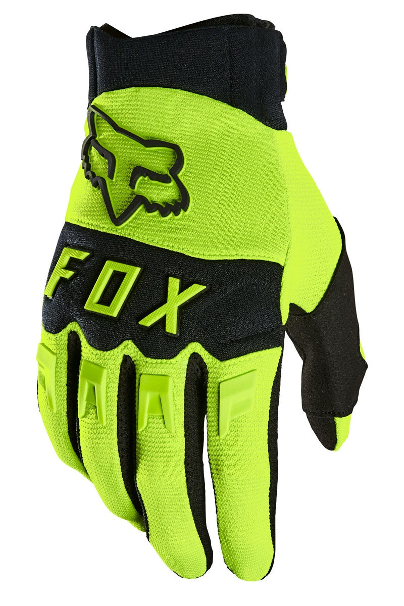 FOX Dirtpaw Gloves - FLO YELLOW