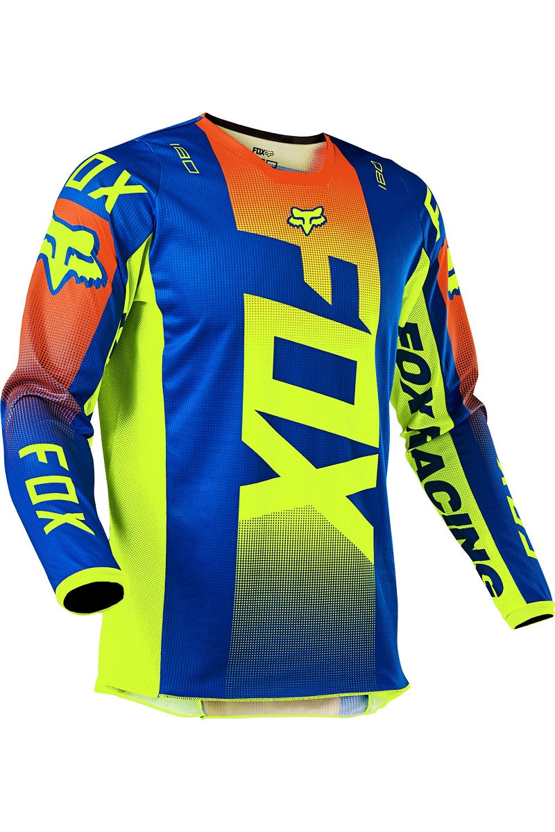 FOX Youth 180 Oktiv Jersey - BLUE