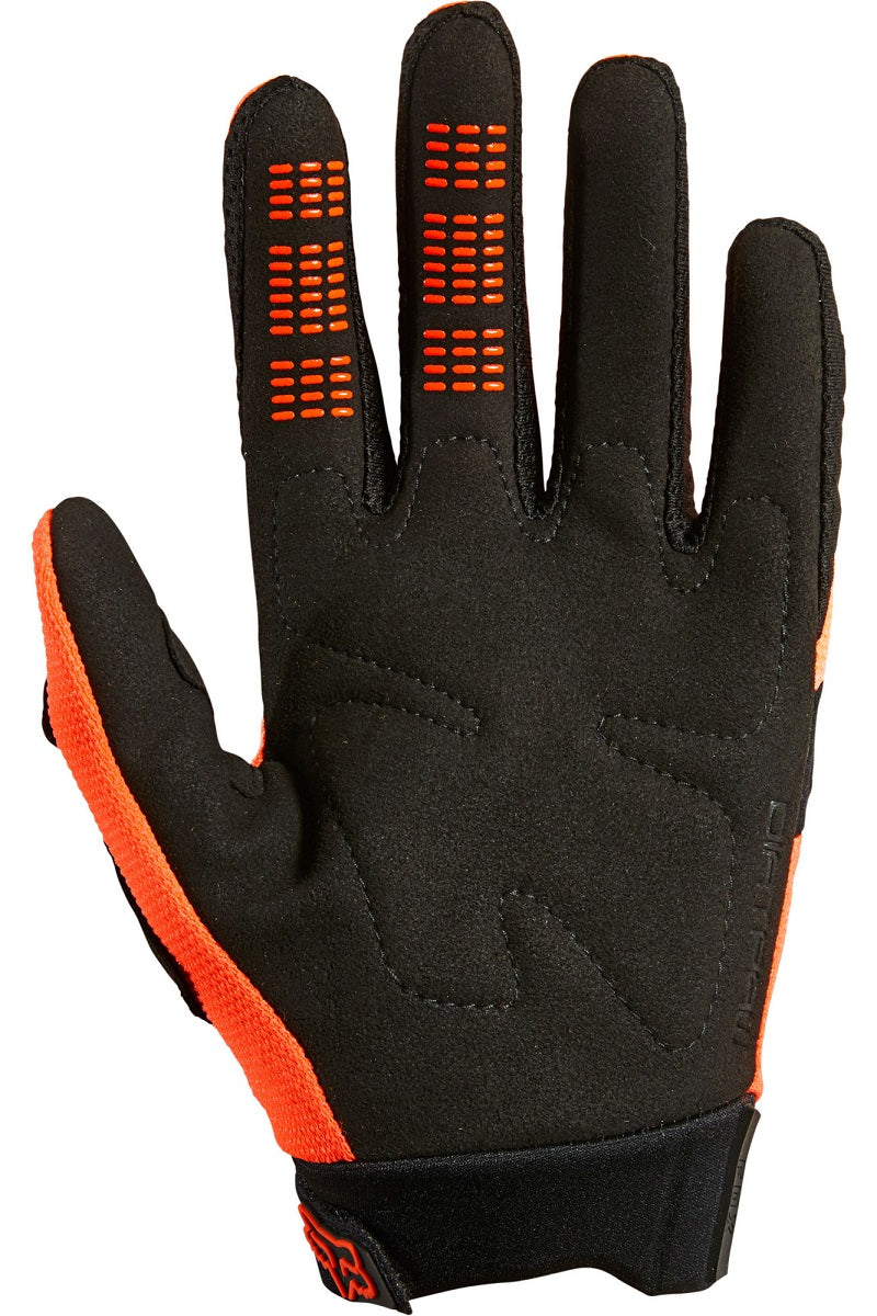 FOX Youth Dirtpaw Gloves - FLO ORANGE