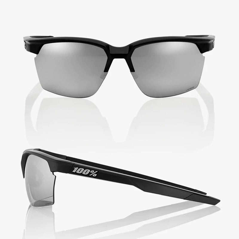 100% Sportcoupe Sunglasses - MATTE BLACK