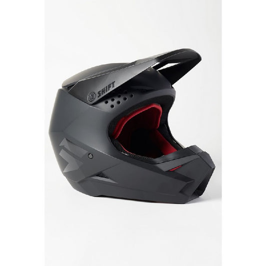 SHIFT Youth White Label Blac Helmet - BLACK