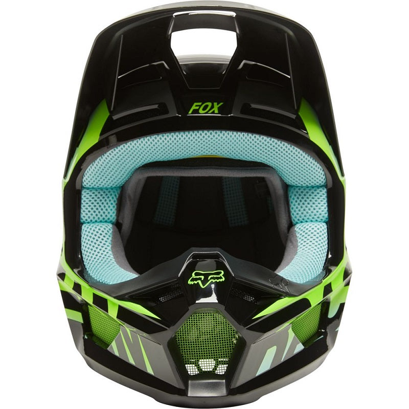 FOX V1 Trice Helmet - TEAL - 2X