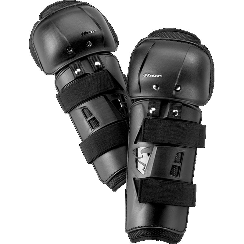 THOR Sector Kneeguard Black - YOUTH