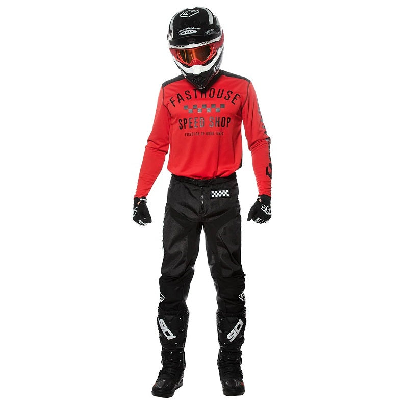 FASTHOUSE Carbon Jersey - RED/BLACK