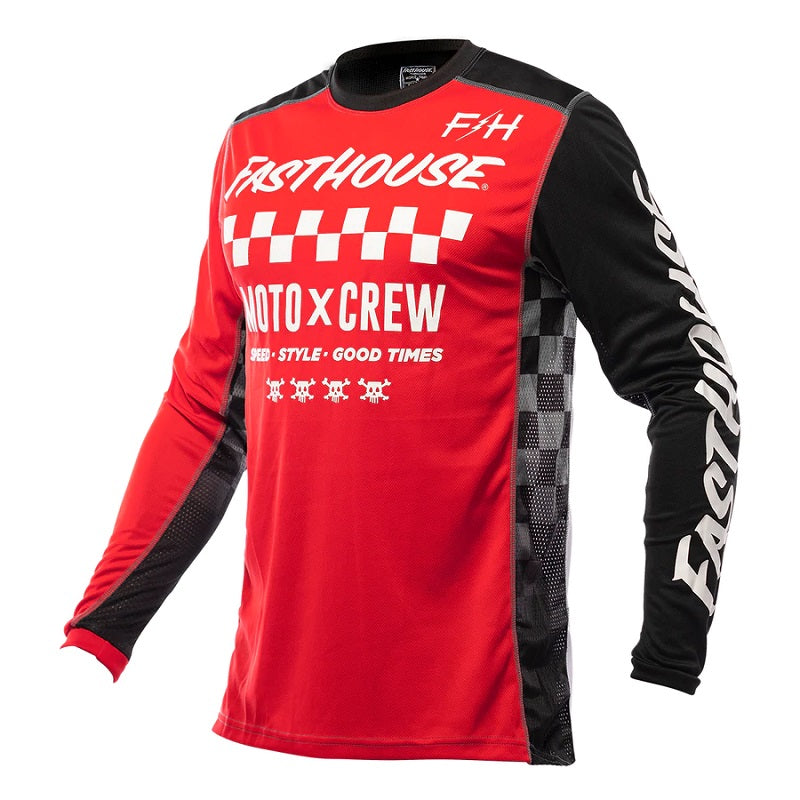 FASTHOUSE Grindhouse Alpha Jersey - RED/BLACK