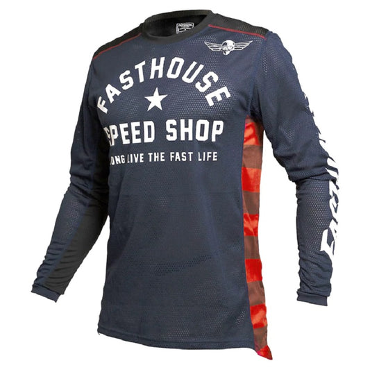 FASTHOUSE Originals Air Cooled Jersey - NAVY/BLACK