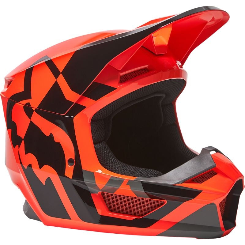 FOX V1 Lux Helmet - ORANGE