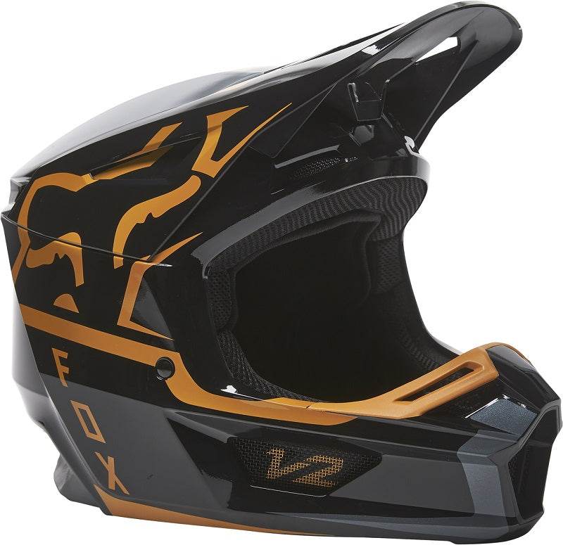 FOX V2 Merz Helmet - GOLD