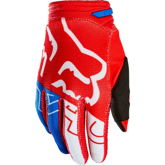 FOX Youth 180 Skew Gloves - RED