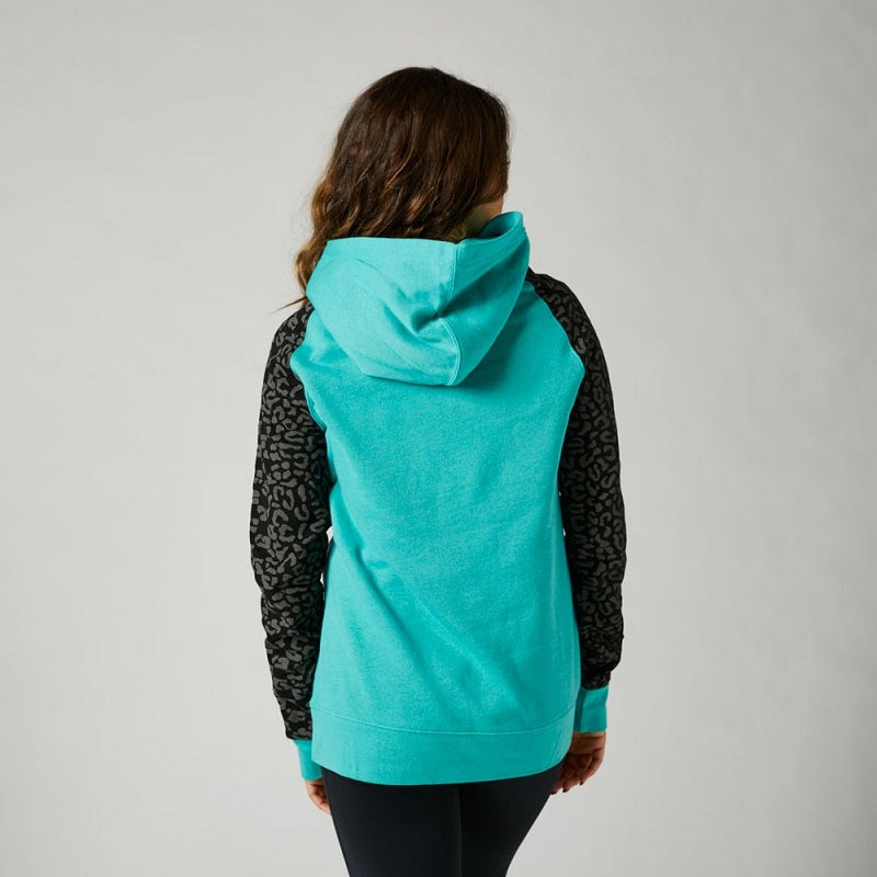 FOX Society Pullover Hoodie - TEAL