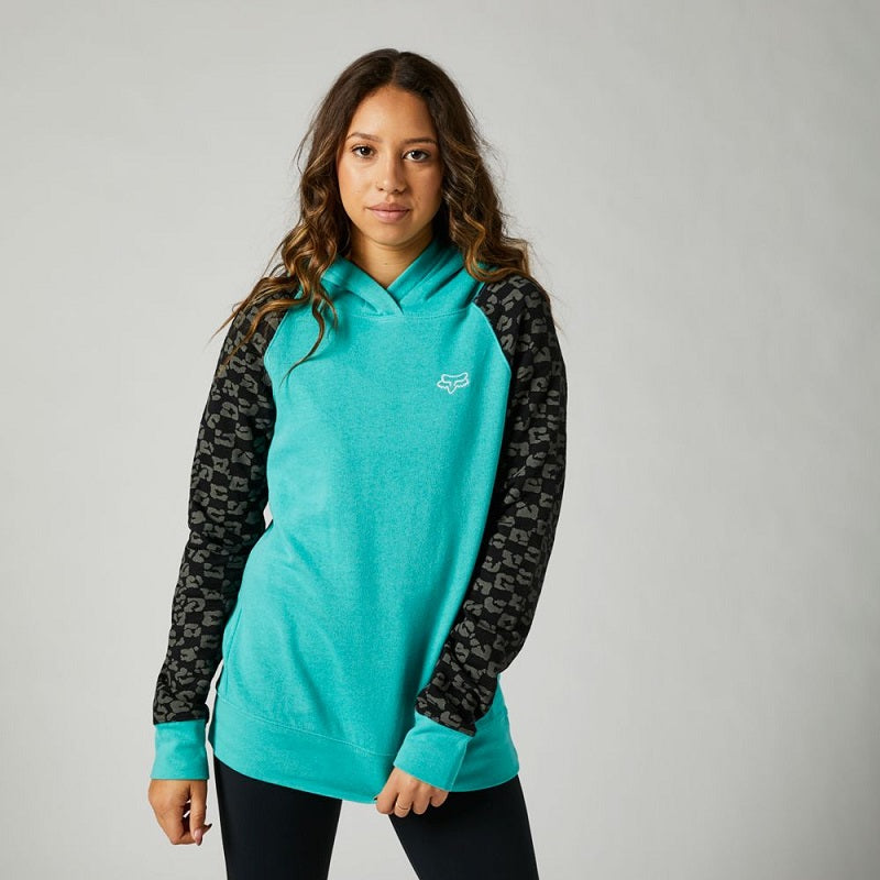 FOX Society Pullover Hoodie - TEAL