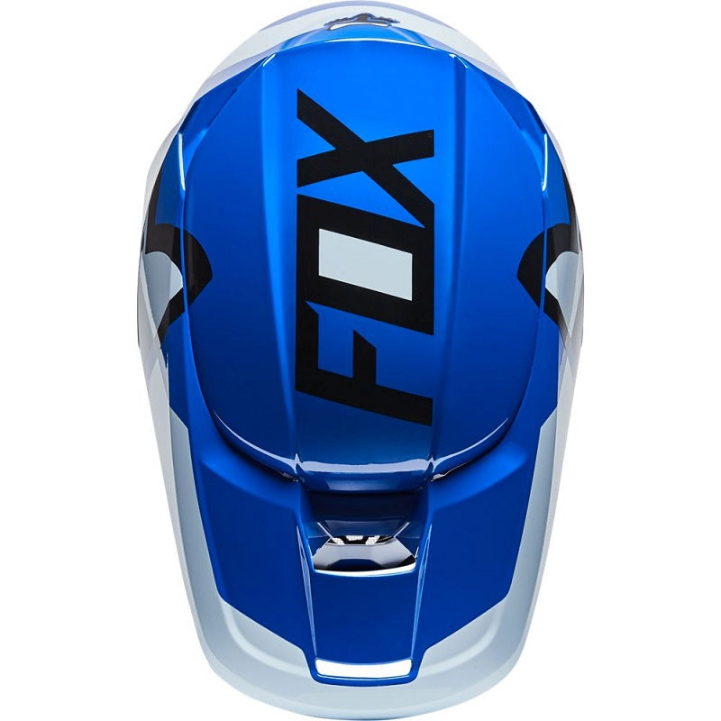 FOX Youth V1 Lux Helmet - BLUE