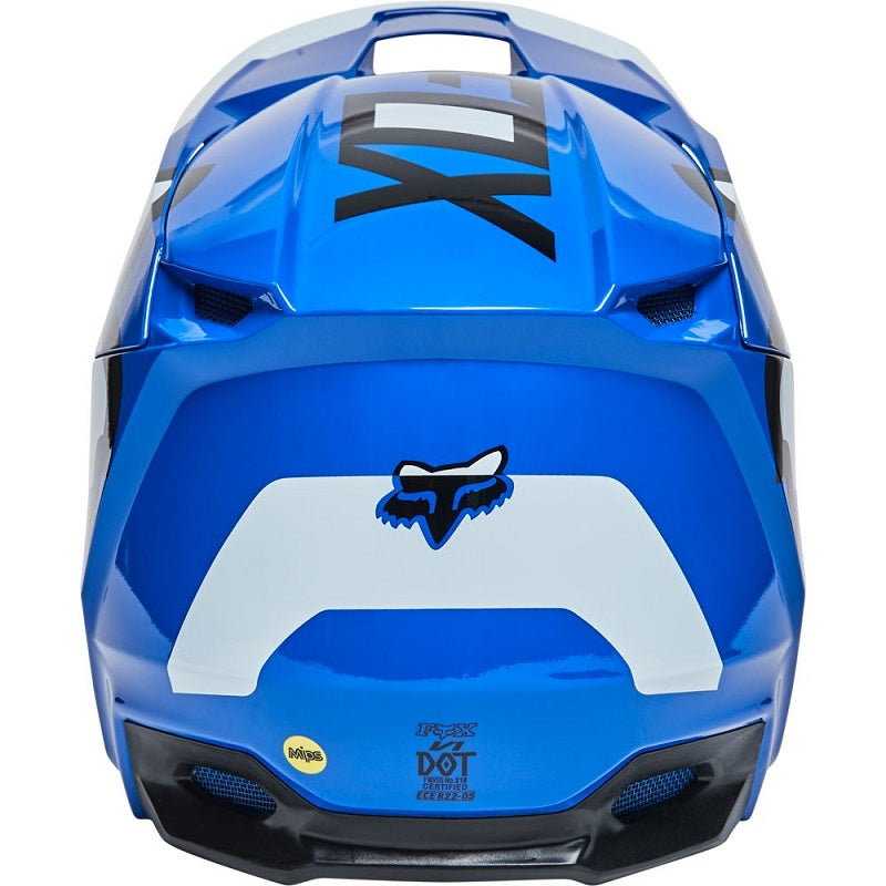 FOX Youth V1 Lux Helmet - BLUE