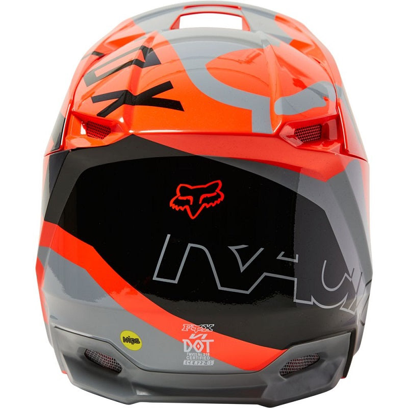 FOX Youth V1 Skew Helmet - ORANGE