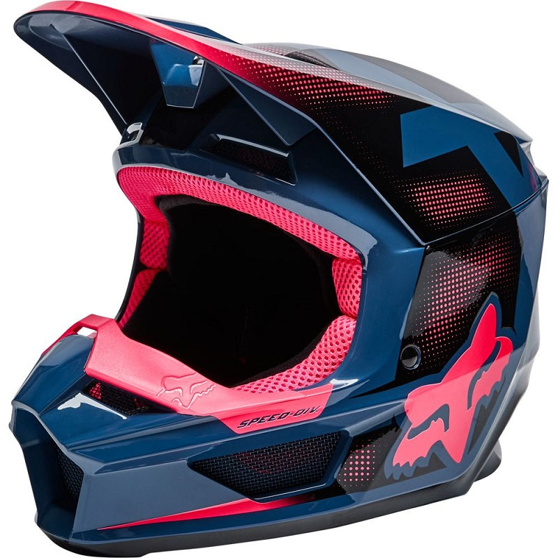 FOX Youth V1 Dier Helmet - DARK INDIGO