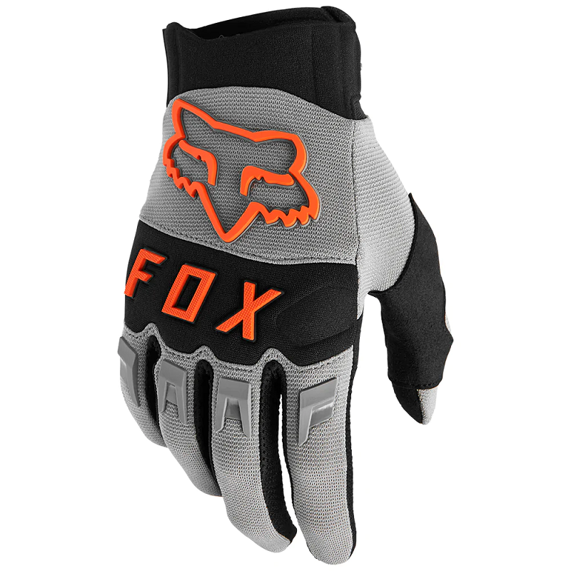 FOX Dirtpaw Drive Gloves - ORANGE AND GREY