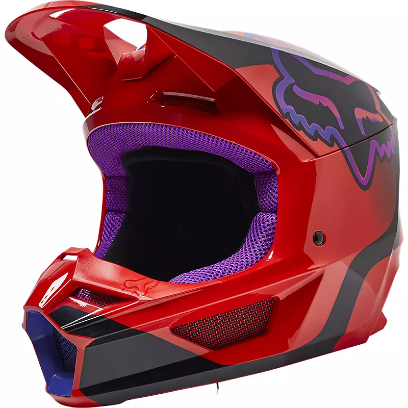 FOX V1 Venz Helmet - RED