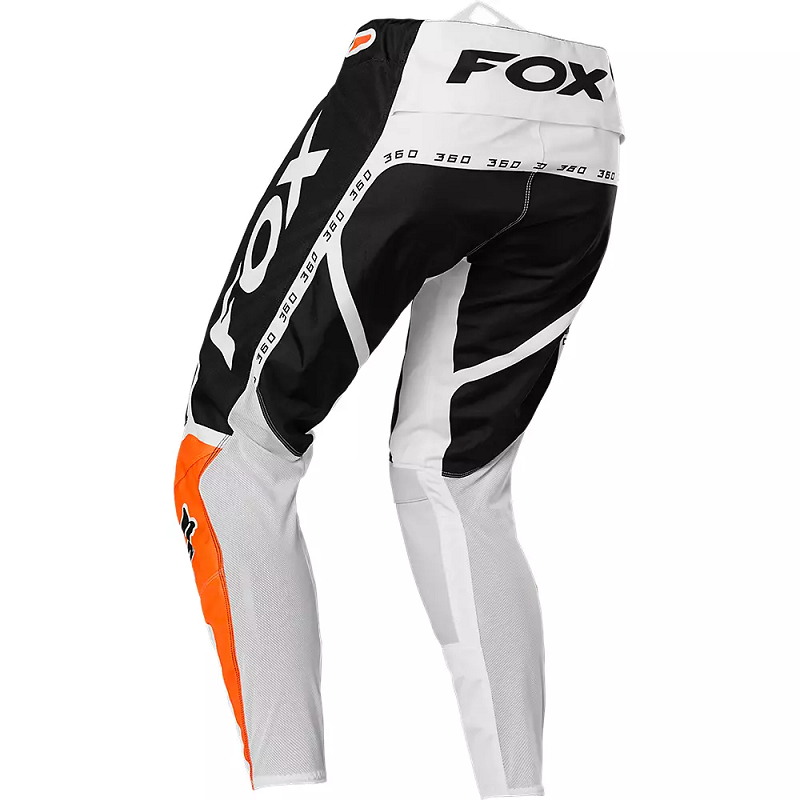 FOX 360 Dvide Pants - BLACK/WHITE/ORANGE