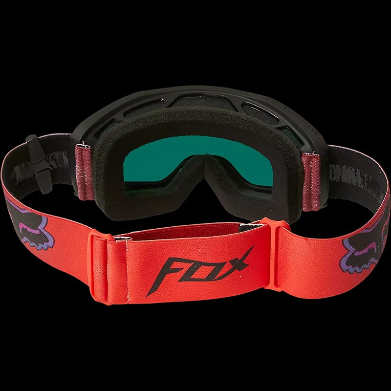 FOX Youth Main Venz Mirrored Lens Goggles - FLO RED