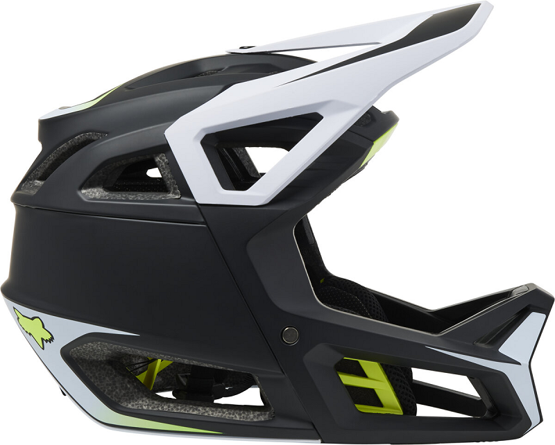 FOX Proframe RS Sumyt Helmet - BLACK AND WHITE