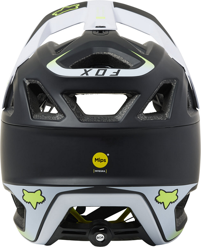 FOX Proframe RS Sumyt Helmet - BLACK AND WHITE