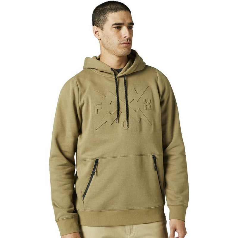 FOX Calibrated DWR Pullover Hoodie - OLIVE GREEN