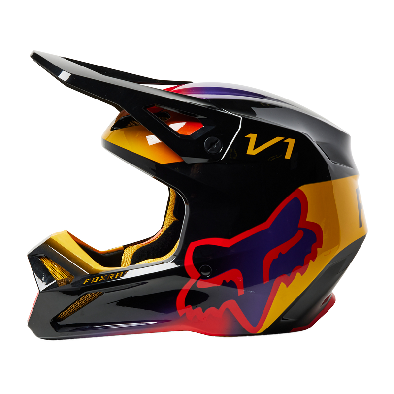 FOX V1 Toxsyk Helmet - BLACK