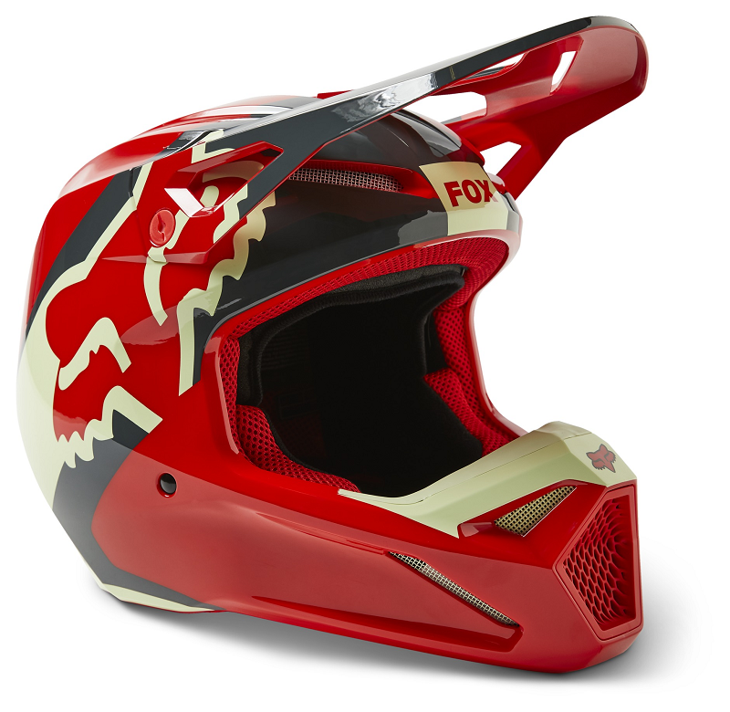 FOX V1 Xpozr Helmet - RED