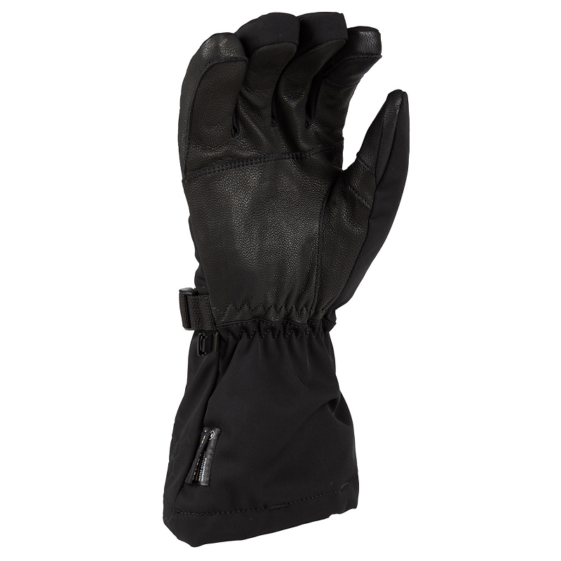 KLIM Powerxross Gauntlet Glove - BLACK / CASTLEROCK