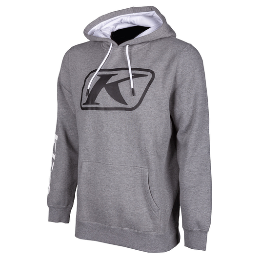 KLIM Youth K Corp Hoodie - HEATHERED GREY AND BLACK