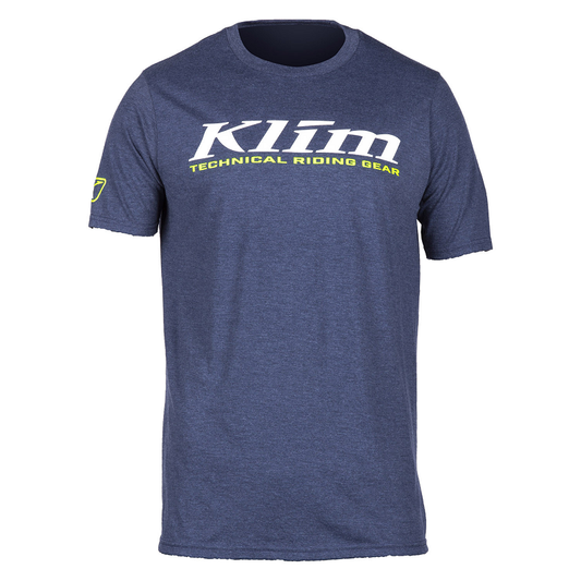 KLIM K Corp SS T - NAVY AND WHITE