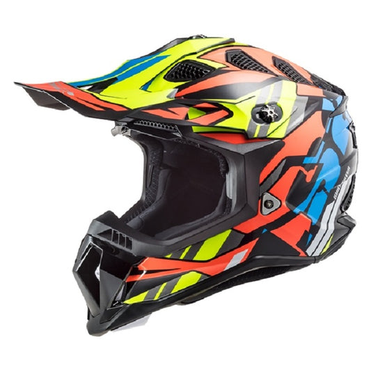 LS2 Suberter Evo Rascal Helmet - FLORESENT