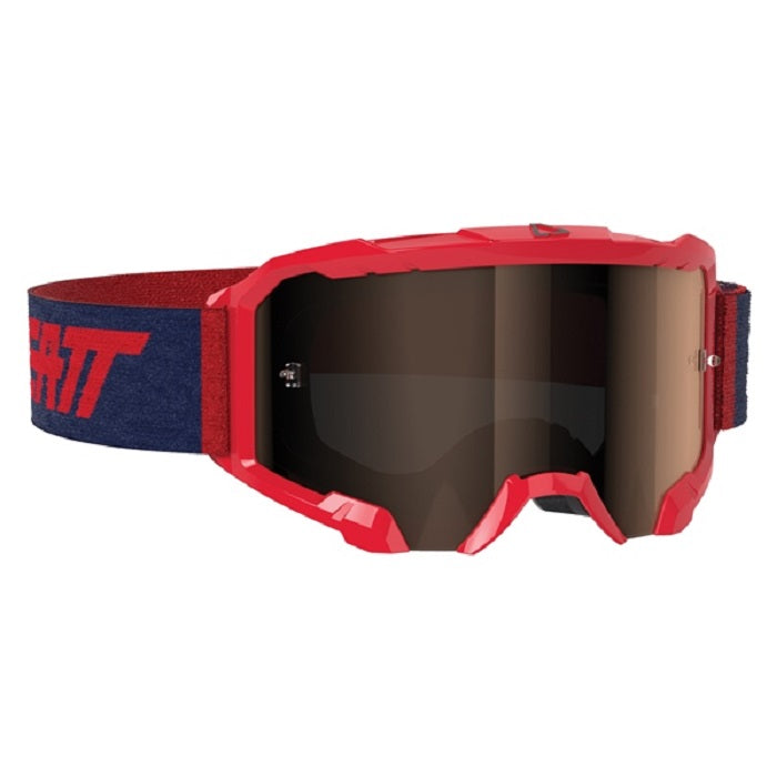 LEATT Iriz Velocity 4.5 Goggles - RED PLATINUM