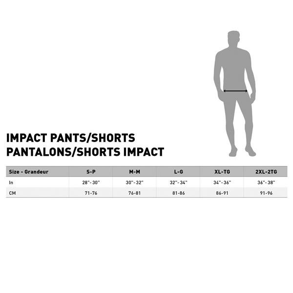 LEATT Impact 3DF 5.0 Shorts - BLACK