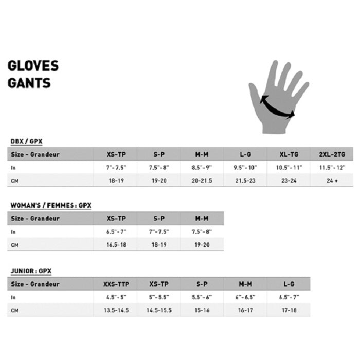 LEATT Moto 4.5 Lite Gloves - BLACK