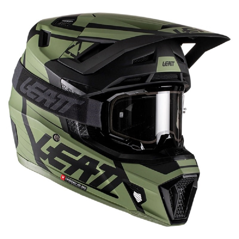 LEATT Moto 7.5 V22 Helmet - CACTUS GREEN