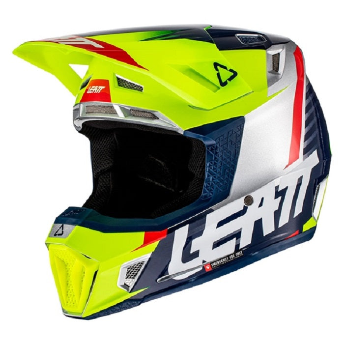 LEATT Moto 7.5 V22 Helmet - LIME