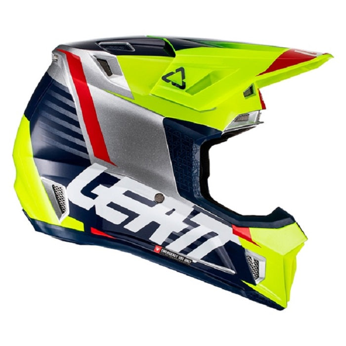 LEATT Moto 7.5 V22 Helmet - LIME