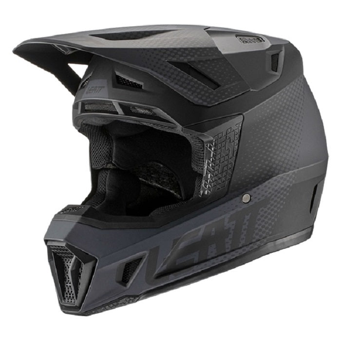 LEATT Moto 7.5 V22 Helmet and Goggle Combo - MATTE BLACK